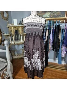 Dresses | Buffalo By David Button Ladies Striped Dress Pink Stripes Size M  | Poshmark